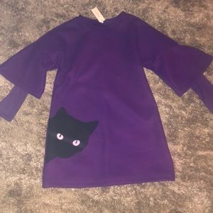 Order plus women’s dress purple new warm size M